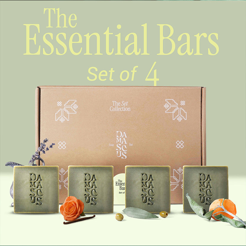 The Essential Bars (Set of 4) + Mini Set (Set of 2) + Loofah Bundle
