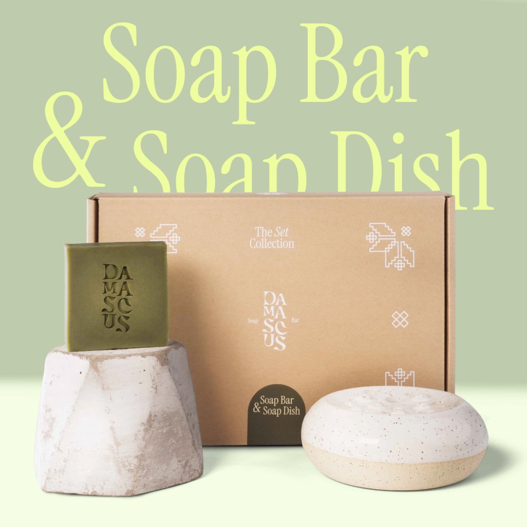 Soap Bar & Soap Dish Set